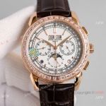 2021! JH Factory V2 Version Patek Philippe Grand Complication Copy Watch 5270J Rose Gold White Dial
